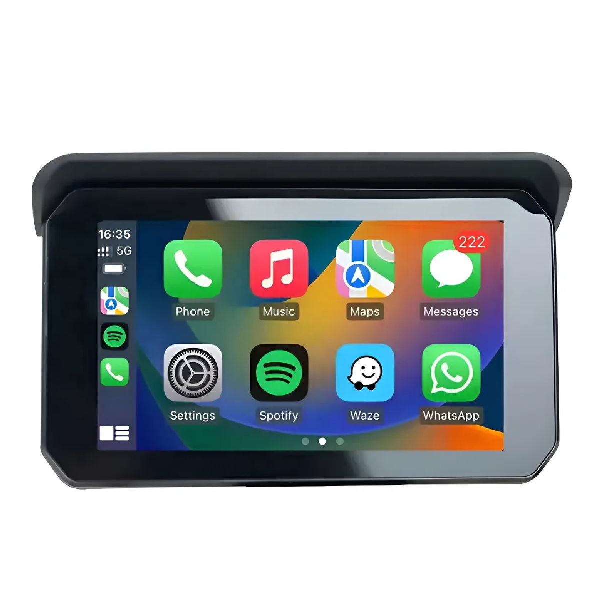 GENERICO - Pantalla Tactil Carplay Android Para Moto