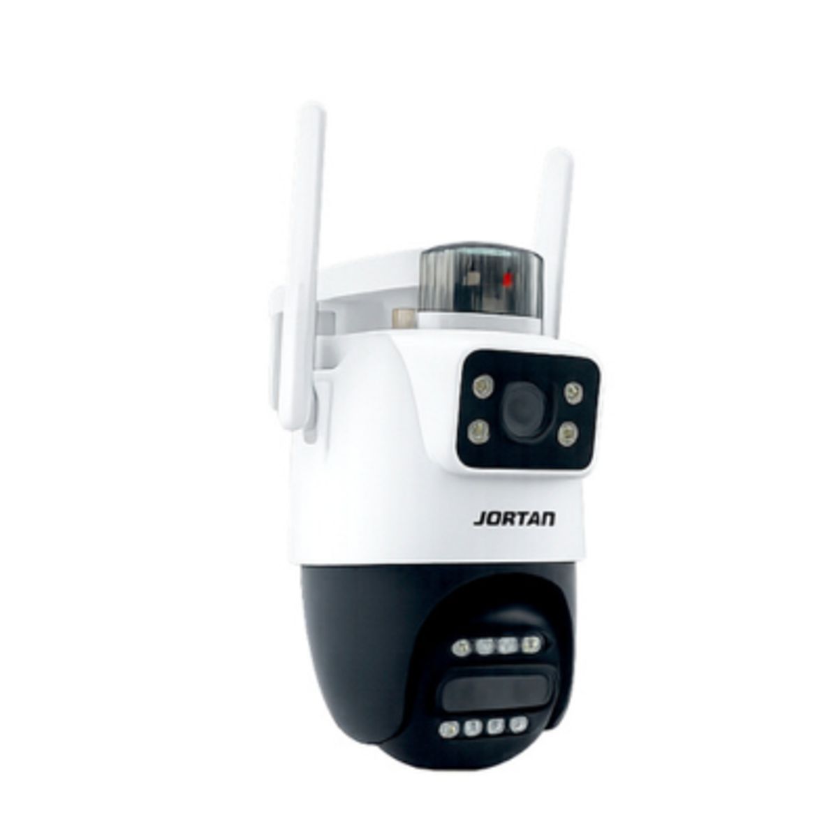 GENERICO - Camara De Vigilancia IP Wifi Doble Camara Con Zoom  De 14 LED Y Resolucion De 3 MP. Compatible