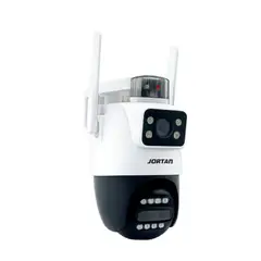GENERICO - Camara De Vigilancia IP Wifi Doble Camara Con Zoom De 14 LED Y Resolucion De 3 MP. Compatible
