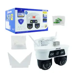 GENERICO - Camara De Vigilancia IP De 3 Camaras Y 20 LED, Dual Band 2.4 Y 5 G Compatible