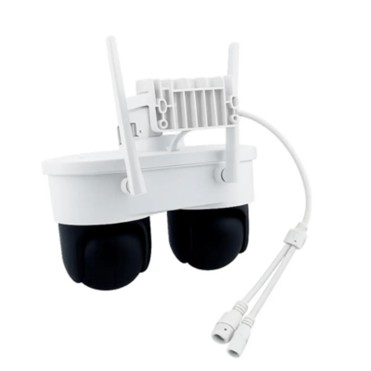 GENERICO - Camara De Vigilancia IP De 3 Camaras Y 20 LED, Dual Band 2.4 Y 5 G Compatible
