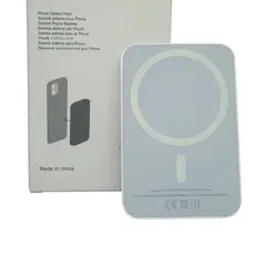 GENERICO - Cargador Magnetico Battery Pack Portatil Compatible Con iPhone Blanco