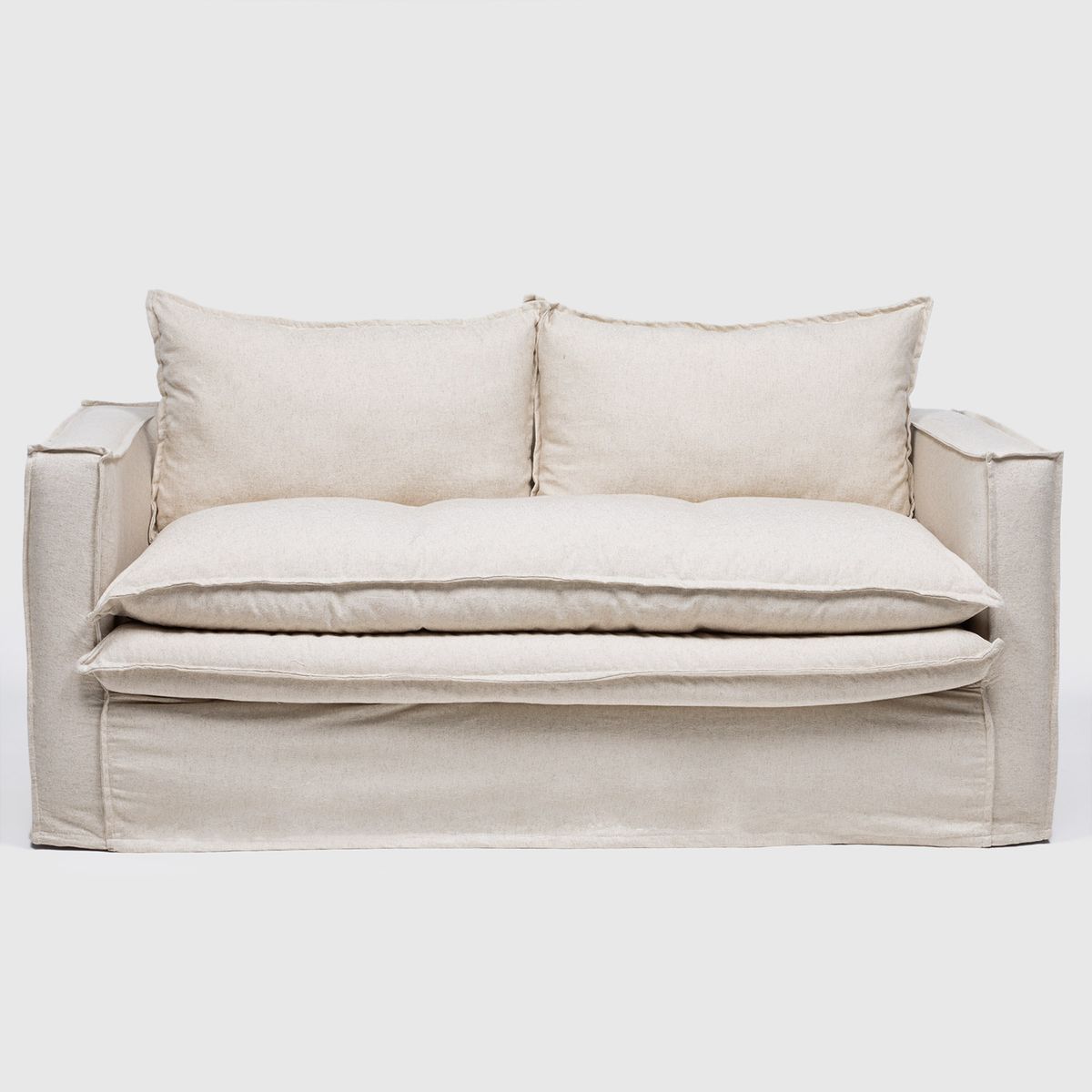 INTERMUEBLES - Sofa Pagani 190 Lino Americano Crudo