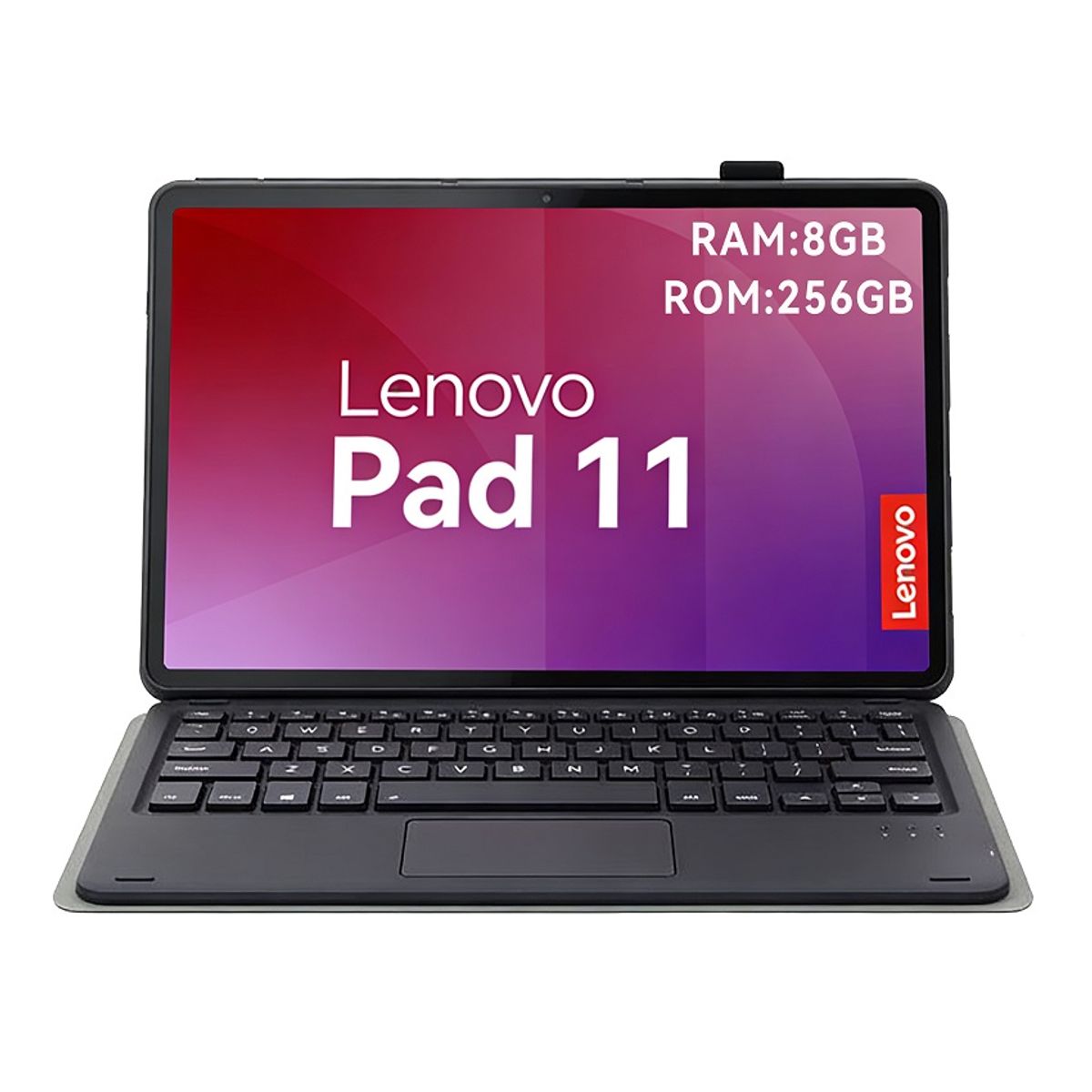 LENOVO - Tablet Lenovo Pad 11 2025 8+256GB 11" WIFI 2.5K-Gris+Teclado Negro