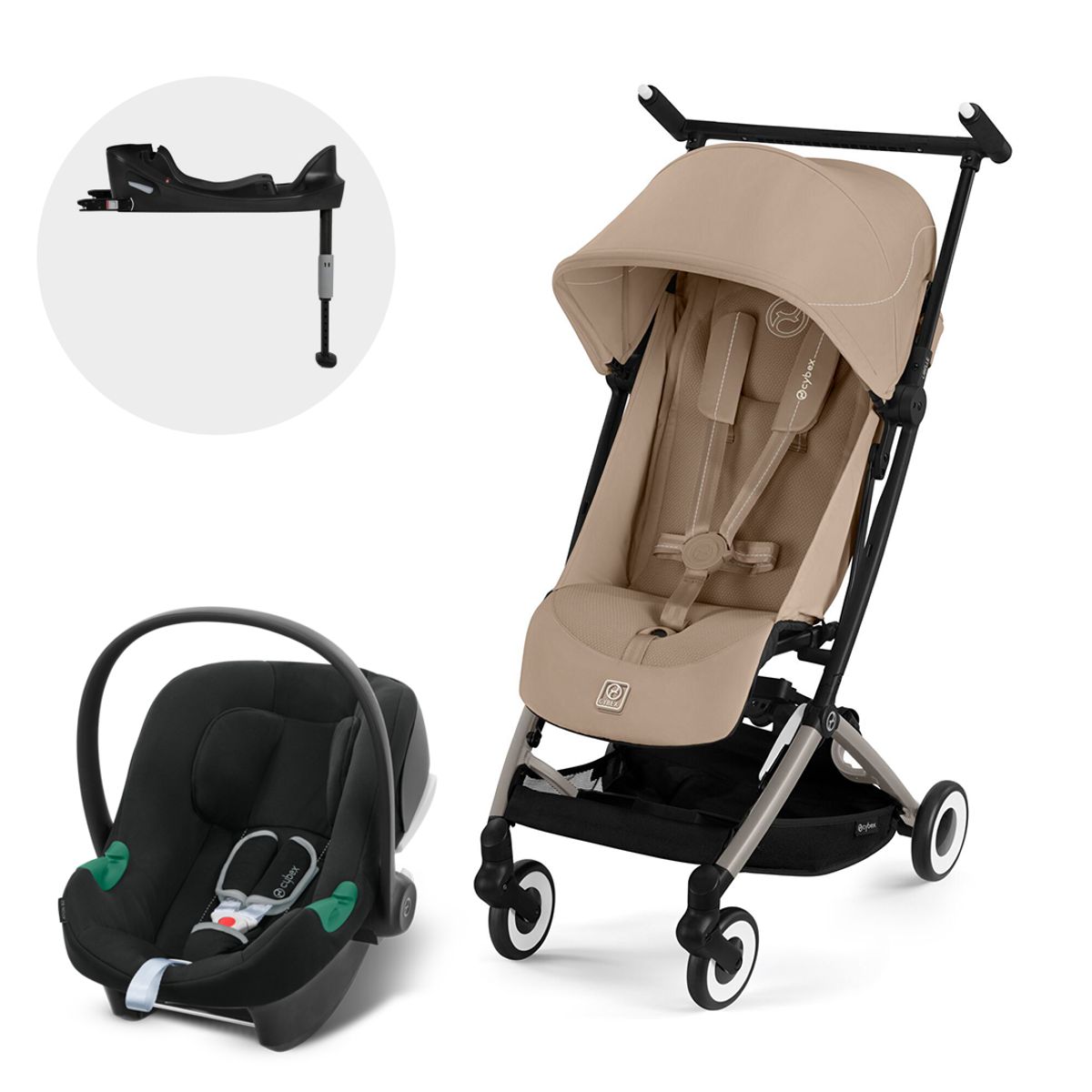 CYBEX - Coche Travel System Libelle TPE AB + Aton B2 + Base