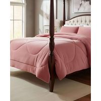 Cubrecama plush con chiporro Acolchado liso plaza y media