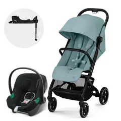 CYBEX - Coche Travel System Beezy BLK + Aton B2 + Base