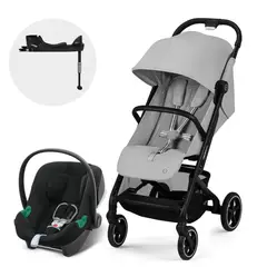 CYBEX - Coche Travel System Beezy BLK + Aton B2 + Base