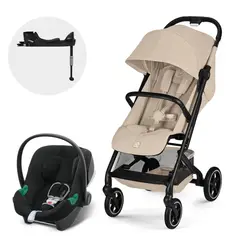 CYBEX - Coche Travel System Beezy BLK + Aton B2 + Base