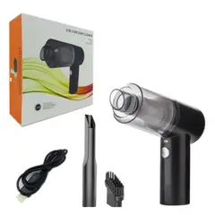 GENERICO - Aspiradora 2 En 1, Para Auto/Casa, Portatil, Recargable USB, Con Accesorios