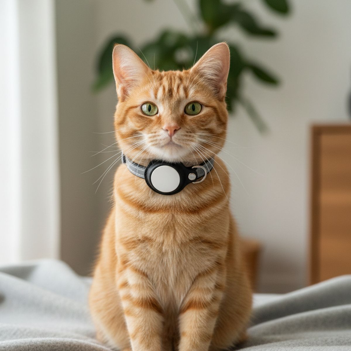 GENERICO - Collar para Gato con Soporte para Localizador GPS
