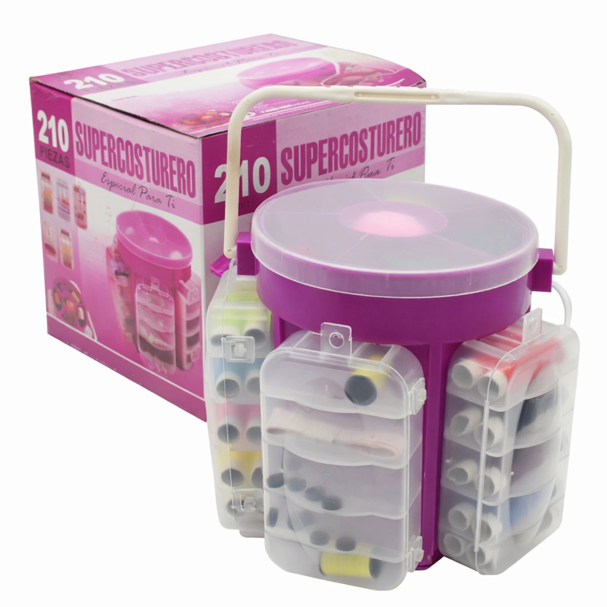 MOVI - Costurero Completo 210 Piezas – Todo en un Solo Lugar