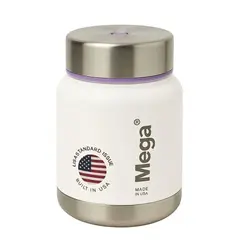 GENERICO - Termo Para Comida Marca Mega De 500 ml Blanco