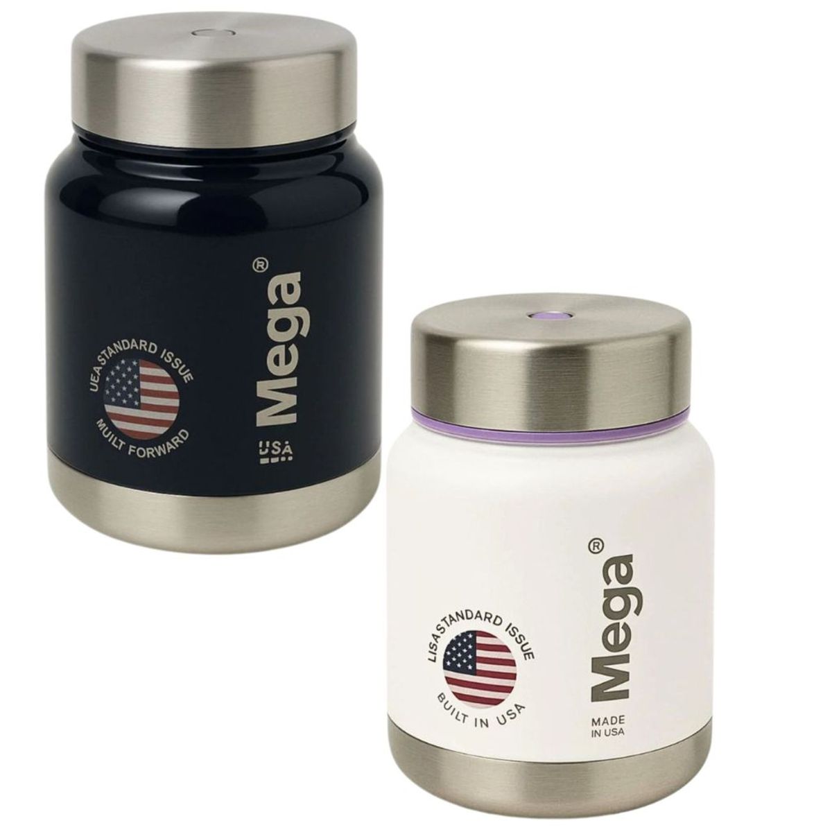 GENERICO - Termo Para Comida Marca Mega De 500 ml Blanco