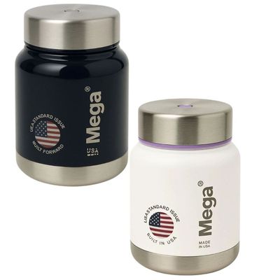 Imagen 2 del producto Termo Para Comida Marca Mega De 500 ml Blanco