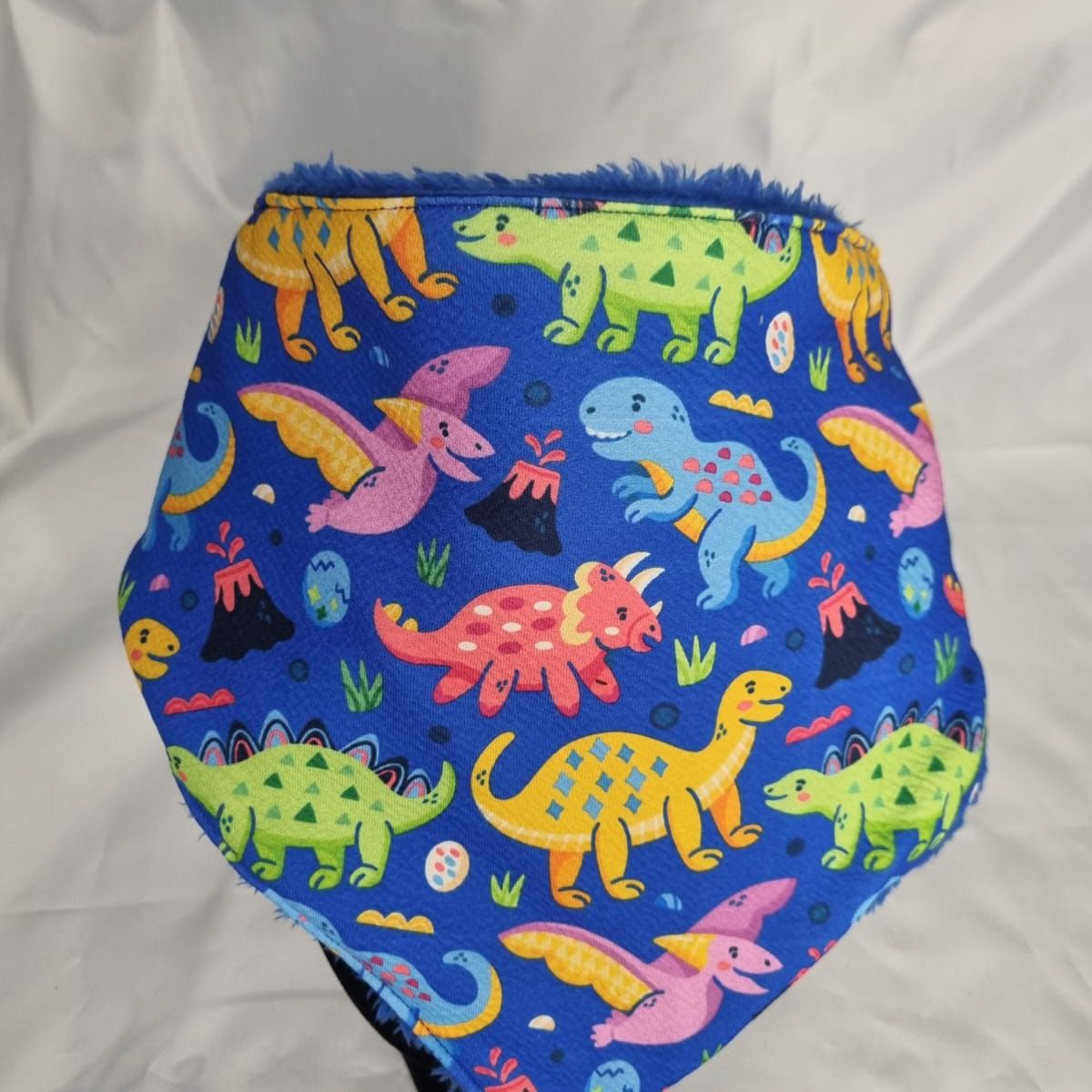 EL MUNDO DE EMMA - Bandana mascota invierno dinosaurios talla XS