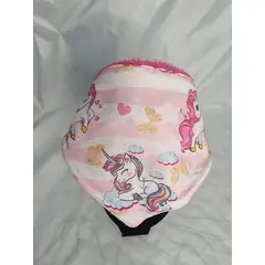 EL MUNDO DE EMMA - Bandana mascota invierno unicornios talla XL