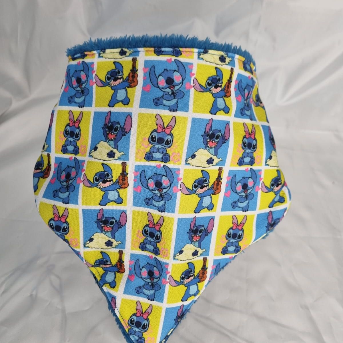 EL MUNDO DE EMMA - Bandana mascota invierno animado amarillo talla XS