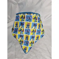 EL MUNDO DE EMMA - Bandana mascota invierno animado amarillo talla XXL