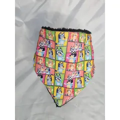 EL MUNDO DE EMMA - Bandana mascota invierno animado multicolor 2 talla XL