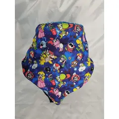 EL MUNDO DE EMMA - Bandana mascota invierno animado azul talla S