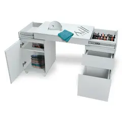 GENERICO - Mueble de Trabajo Extensible Melamina Compacta Llega Armado