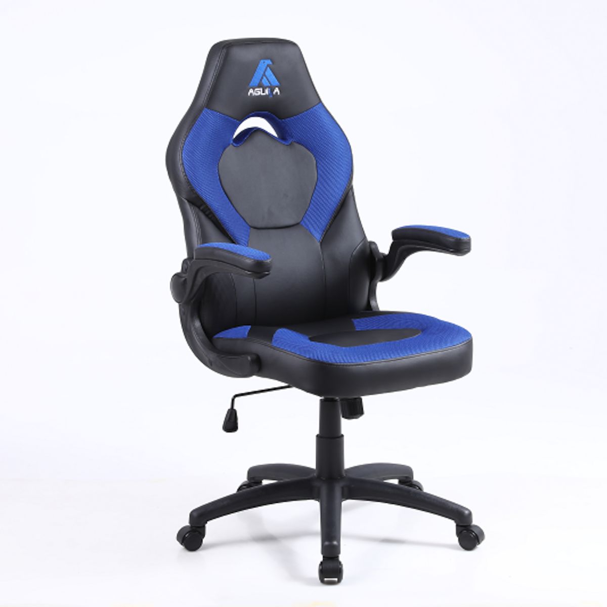 Silla Ejecutiva Oxford con Respaldo Alto Apoyabrazos Ajustables y Mecedora, marca AGUILA - Foto Principal