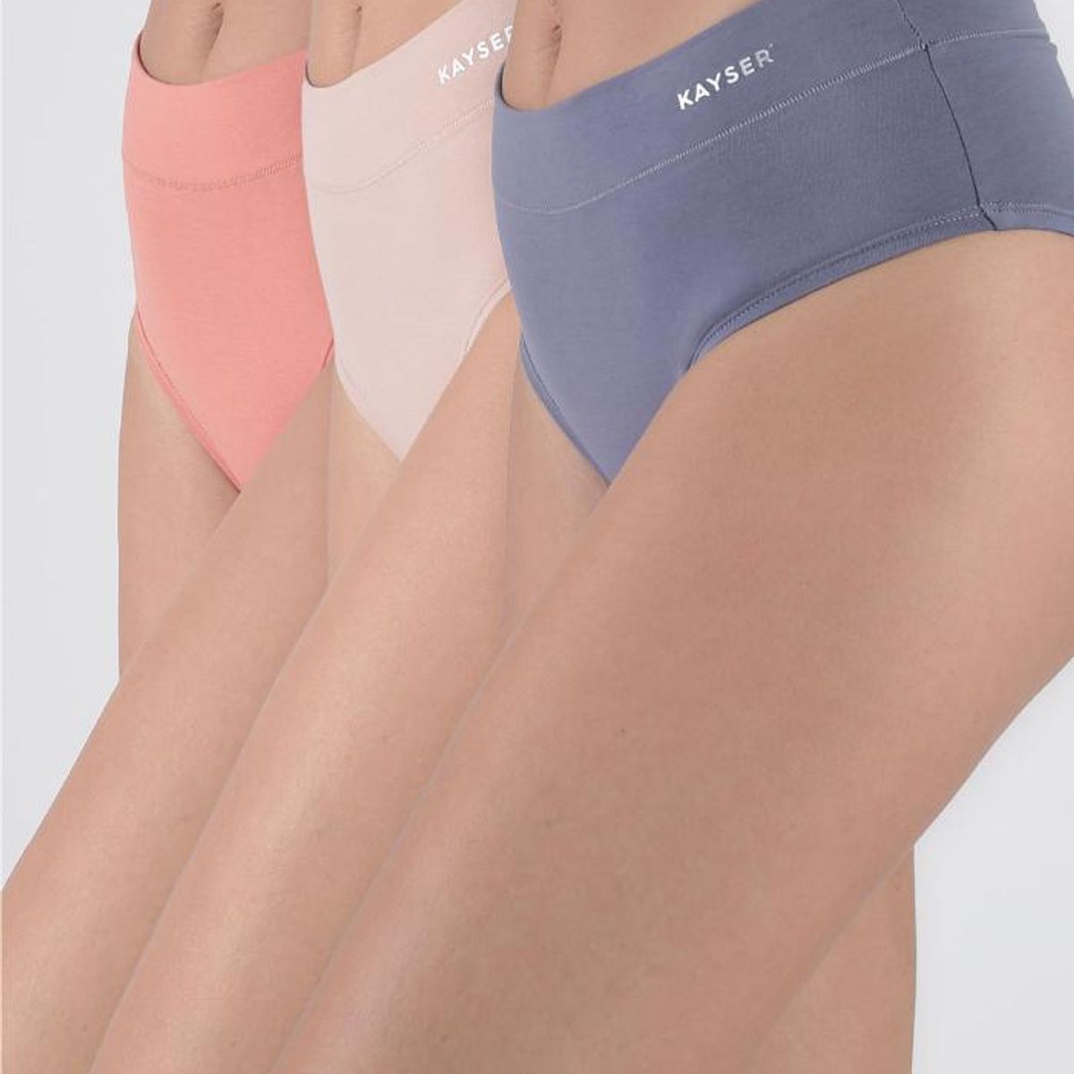 KAYSER - Pack 3X Calzon HI-Leggs Algodón P31180-NAR Kayser