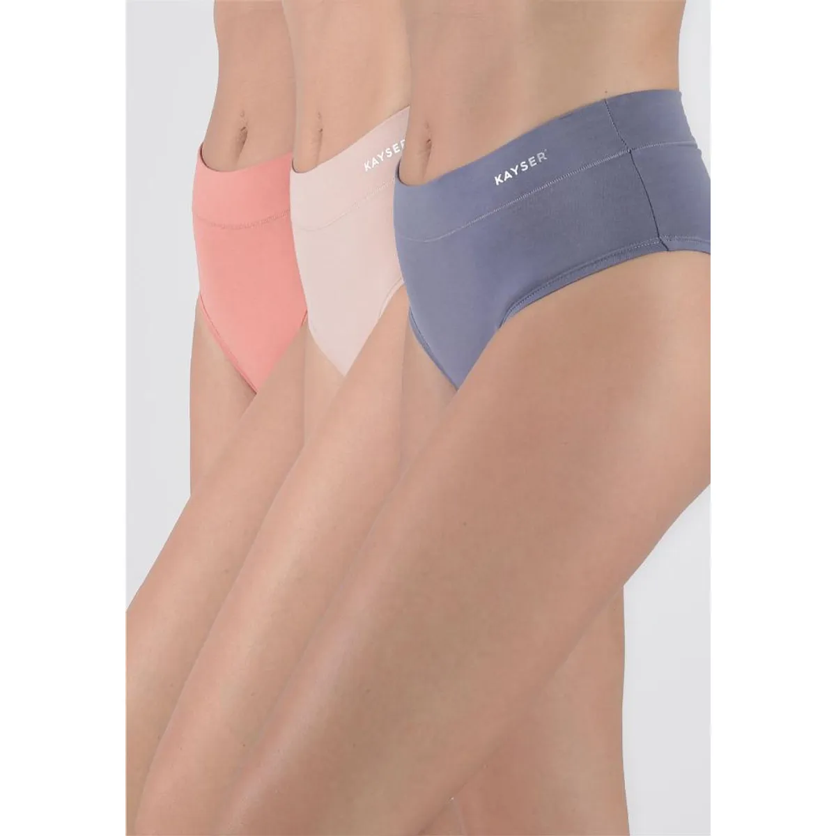 KAYSER - Pack 3X Calzon HI-Leggs Algodón P31180-NAR Kayser