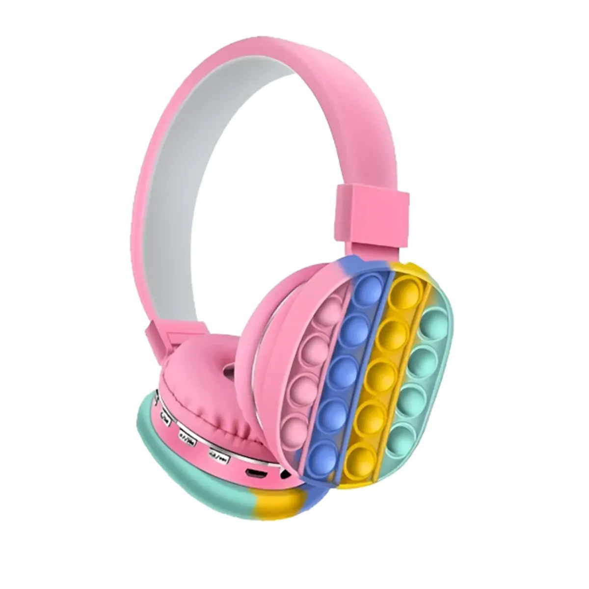 GENERICO - Audífonos Bluetooth Inalambrico Pop It Color Rosa