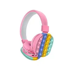 GENERICO - Audífonos Bluetooth Inalambrico Pop It Color Rosa