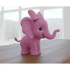 GENERICO - Figura Elefante adorable de punto