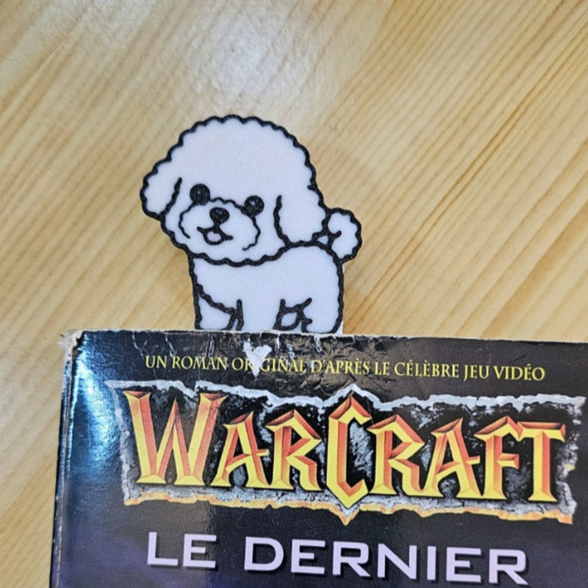 GENERICO - Marcapáginas- Perrito Poodle