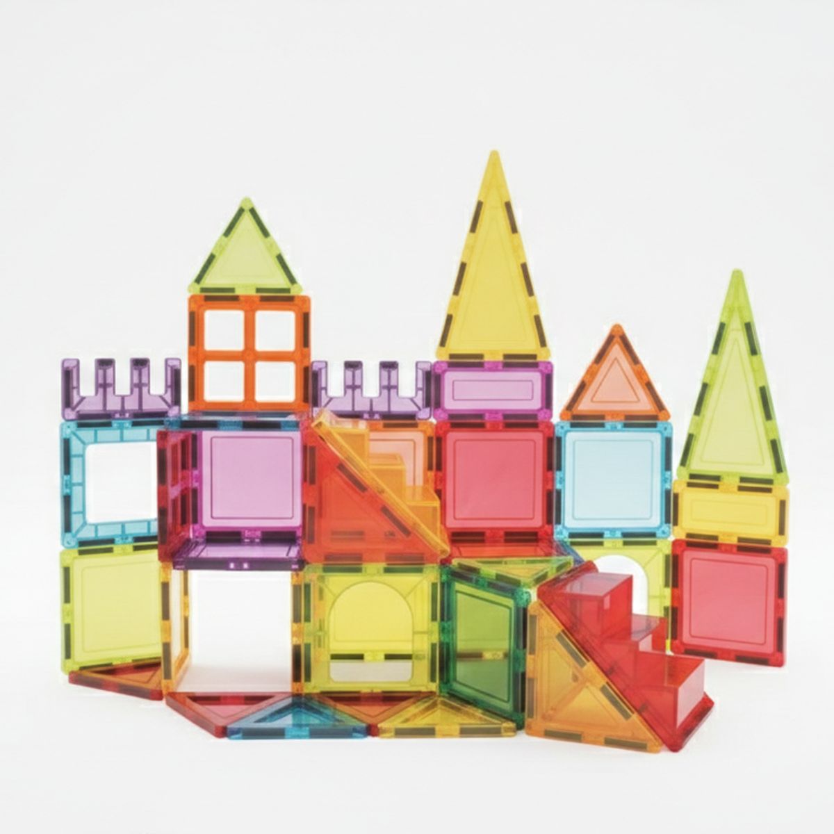 GENERICO - Bloques Magnéticos Constructor 42 piezas Rompecabezas