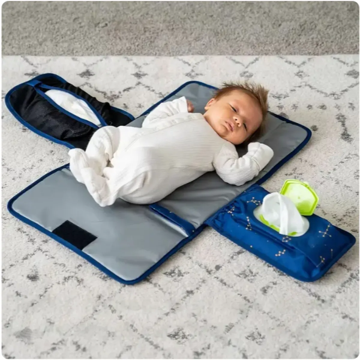 GENERICO - Mudador Portatil Plegable Bebes Impermeable Facil Limpieza