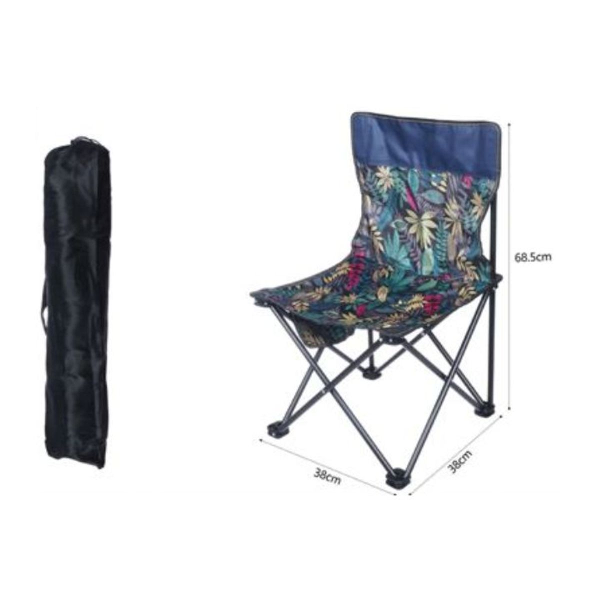 GENERICO - SILLA PLEGABLE 38x38x68cm