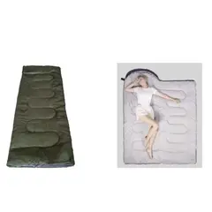 GENERICO - CARPA SACO DE DORMIR VERDE 1PCS