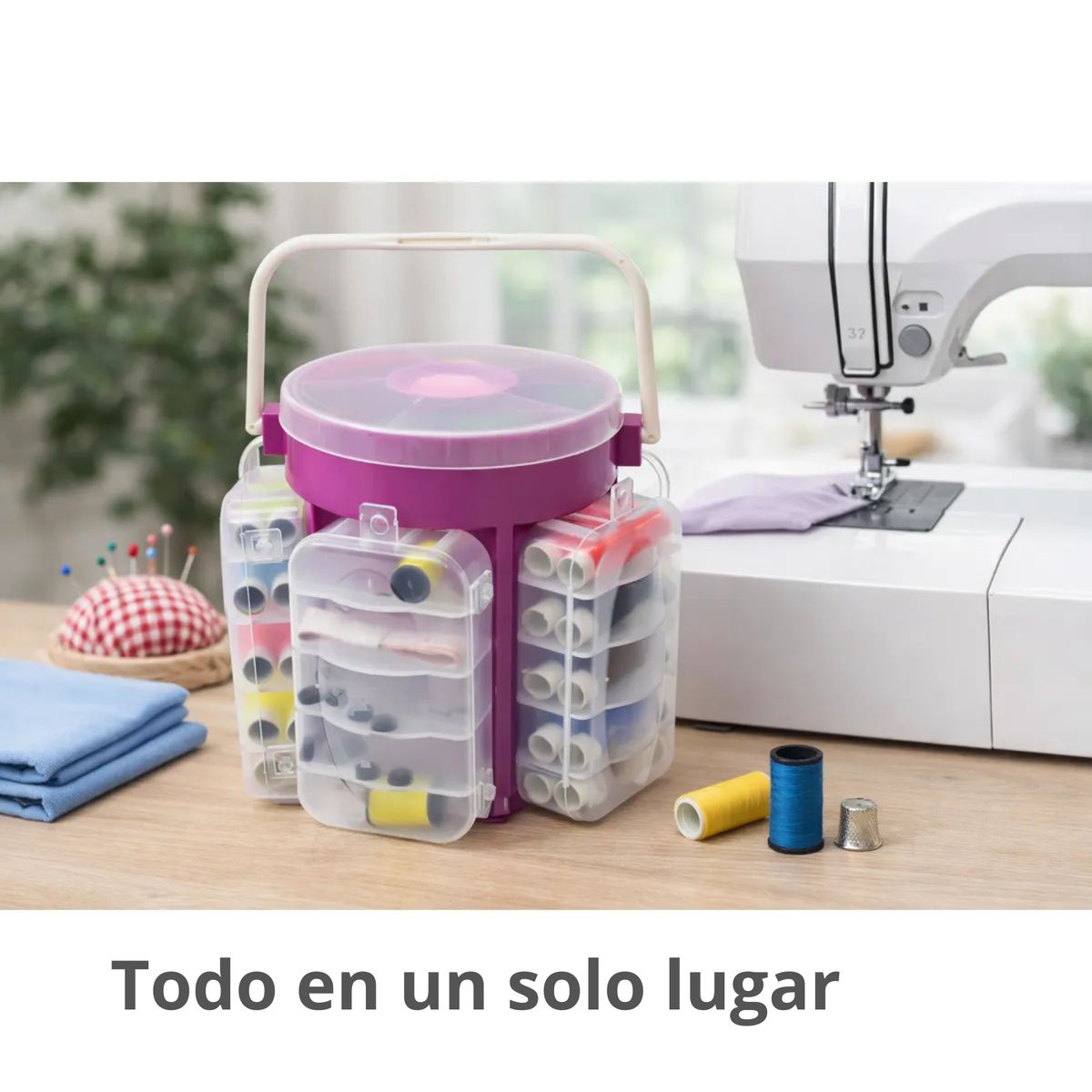 MOVI - Costurero, Organizador Set de Costura, 210 Piezas:  Portátil con todo lo que necesitas!!!