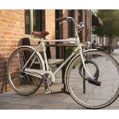 GENERICO - Candado Para Bicicleta Cable Acero Flexible Con Llaves