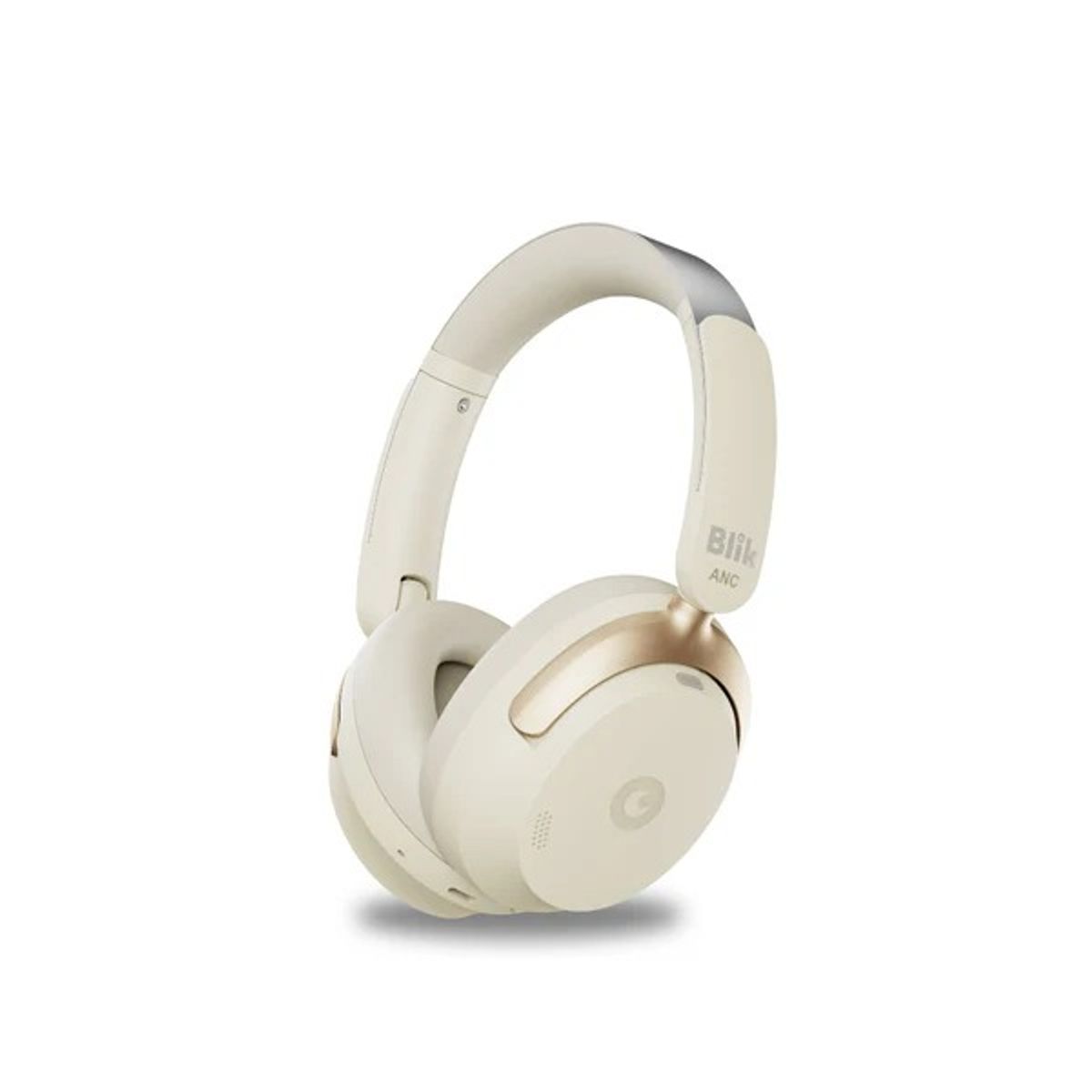 BLIK - Audifonos Bluetooth Blik Aura950 Cancelación De Ruido 72H Crema