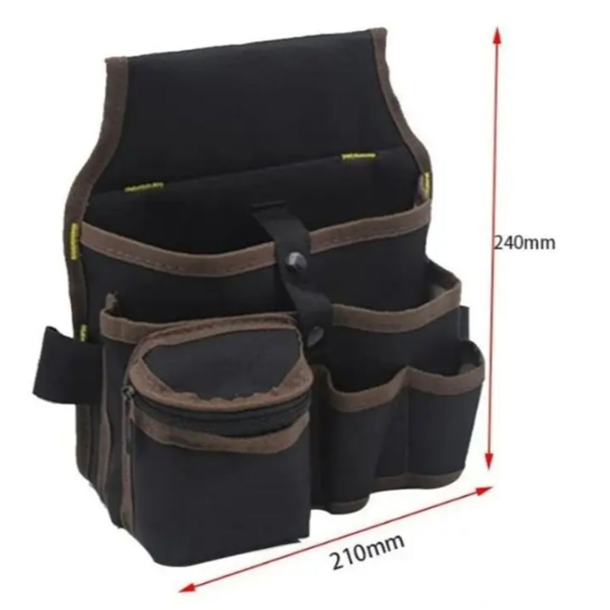 GENERICO - Bolso Porta Herramientas 7 Bolsillos Cinturon Para Trabajo