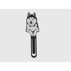 GENERICO - Marcapáginas Perro Husky Siberiano Adorable