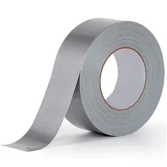 GENERICO - Cinta Adhesiva Tela Multiuso 6cm X 20mts Alta Resistencia Gris