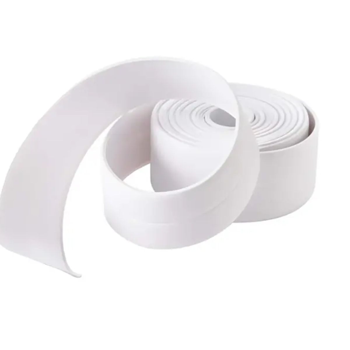 GENERICO - Cinta Sellado Impermeable Cocina Baño PVC Blanca 3m X 3cm