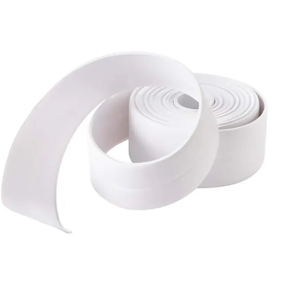 GENERICO - Cinta Sellado Impermeable Cocina Baño PVC Blanca 3m X 3cm