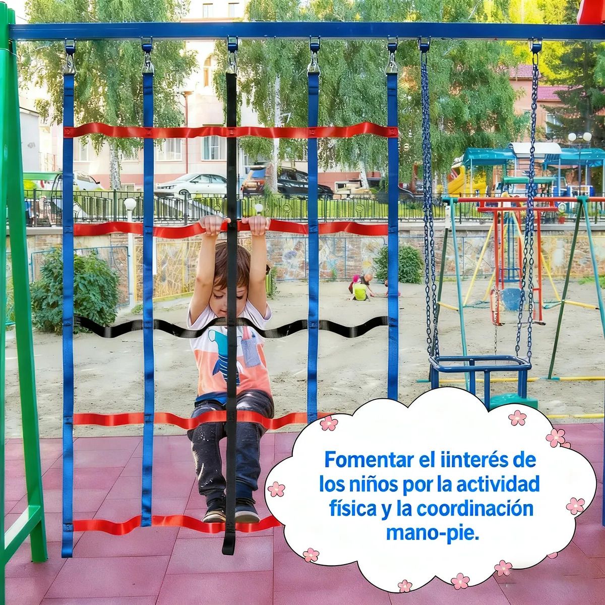 GENERICO - Red De Escalada Para Niños Accesorios Para Juegos Infantiles