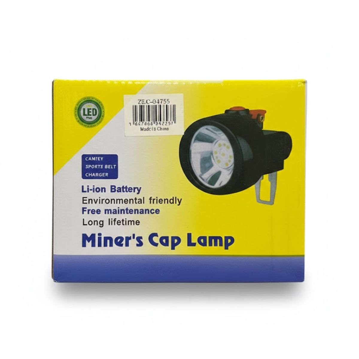 GENERICO - Linterna Minera Super cam lamp