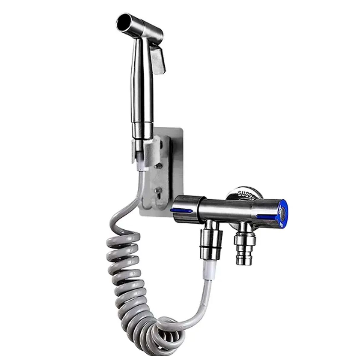 GENERICO - Ducha Bidet Manual Para Inodoro Con Valvula De Presion