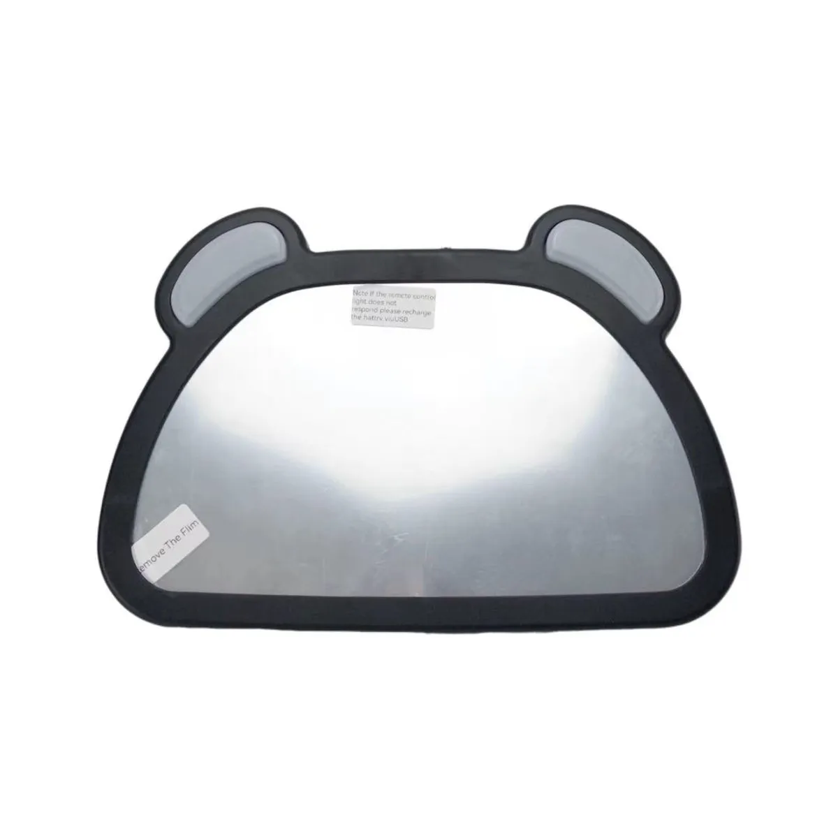GENERAL - Espejo Retrovisor Led Vehicular Para Bebés Luz Controlada Por Radio Carga Usb