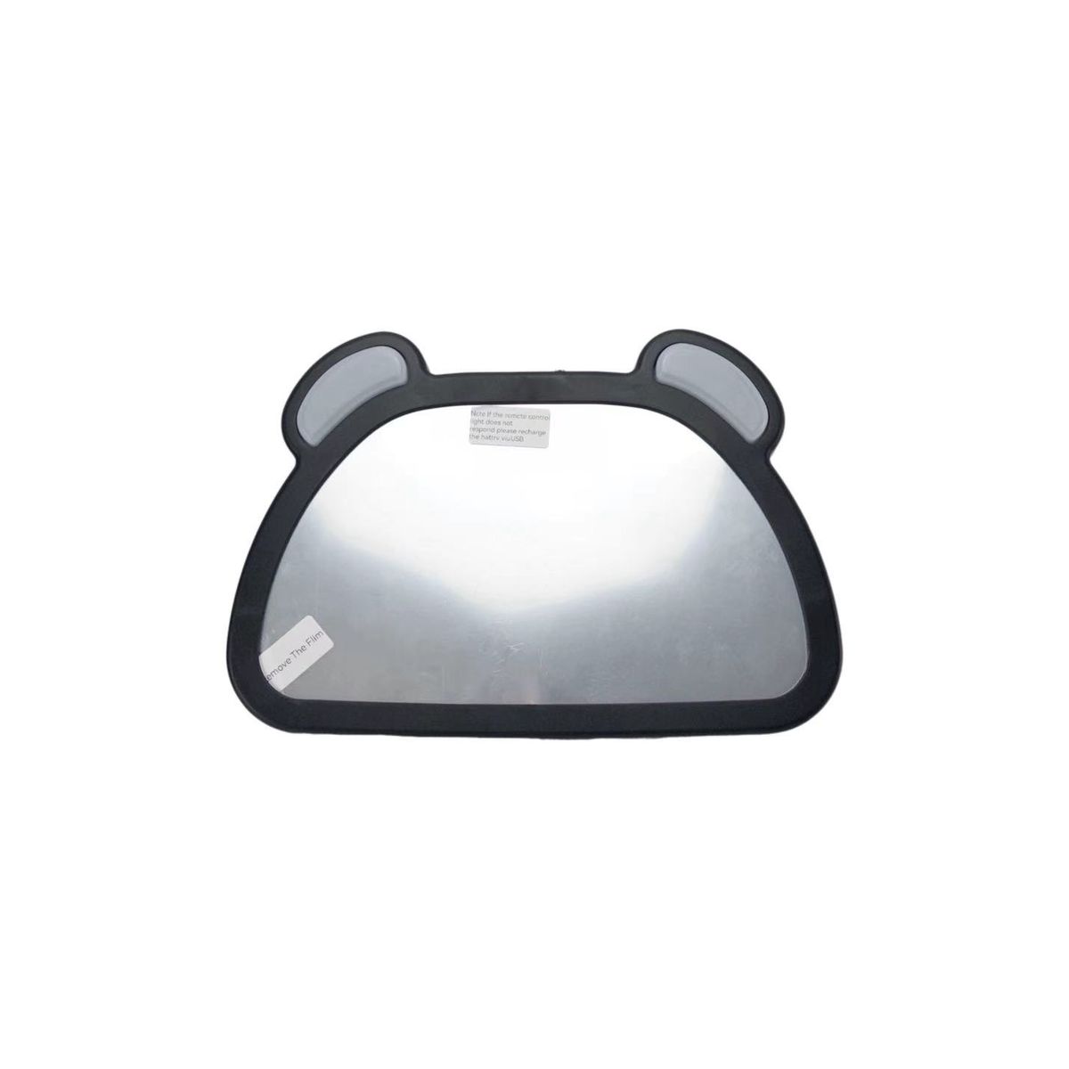 GENERAL - Espejo Retrovisor Led Vehicular Para Bebés Luz Controlada Por Radio Carga Usb